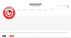 Desktop Screenshot of eurokip.be